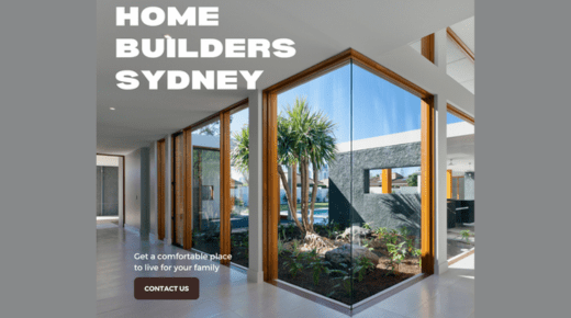 Custom Home Builders Sydney